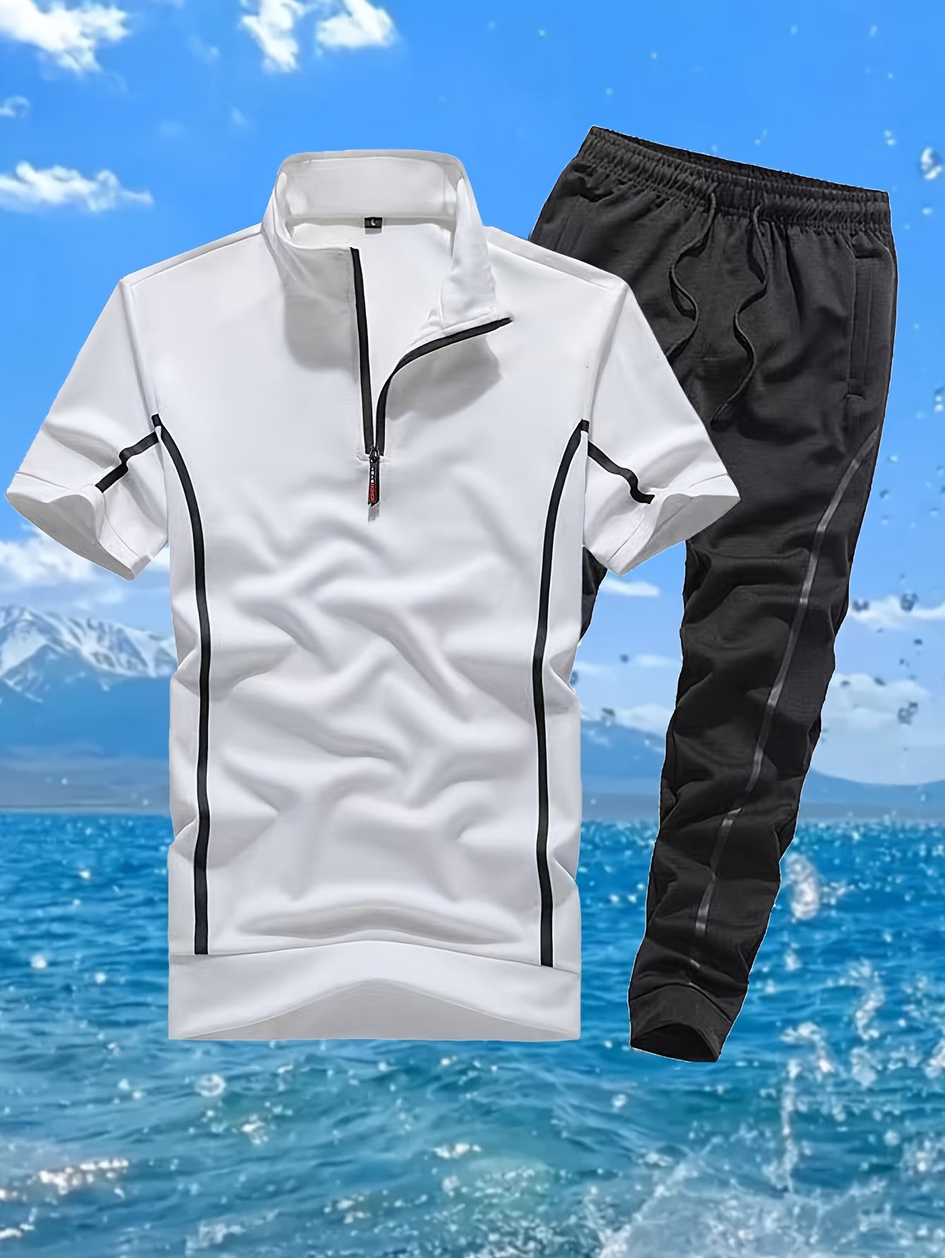 New Casual Outdoor Trendy Loose Sportswear Set