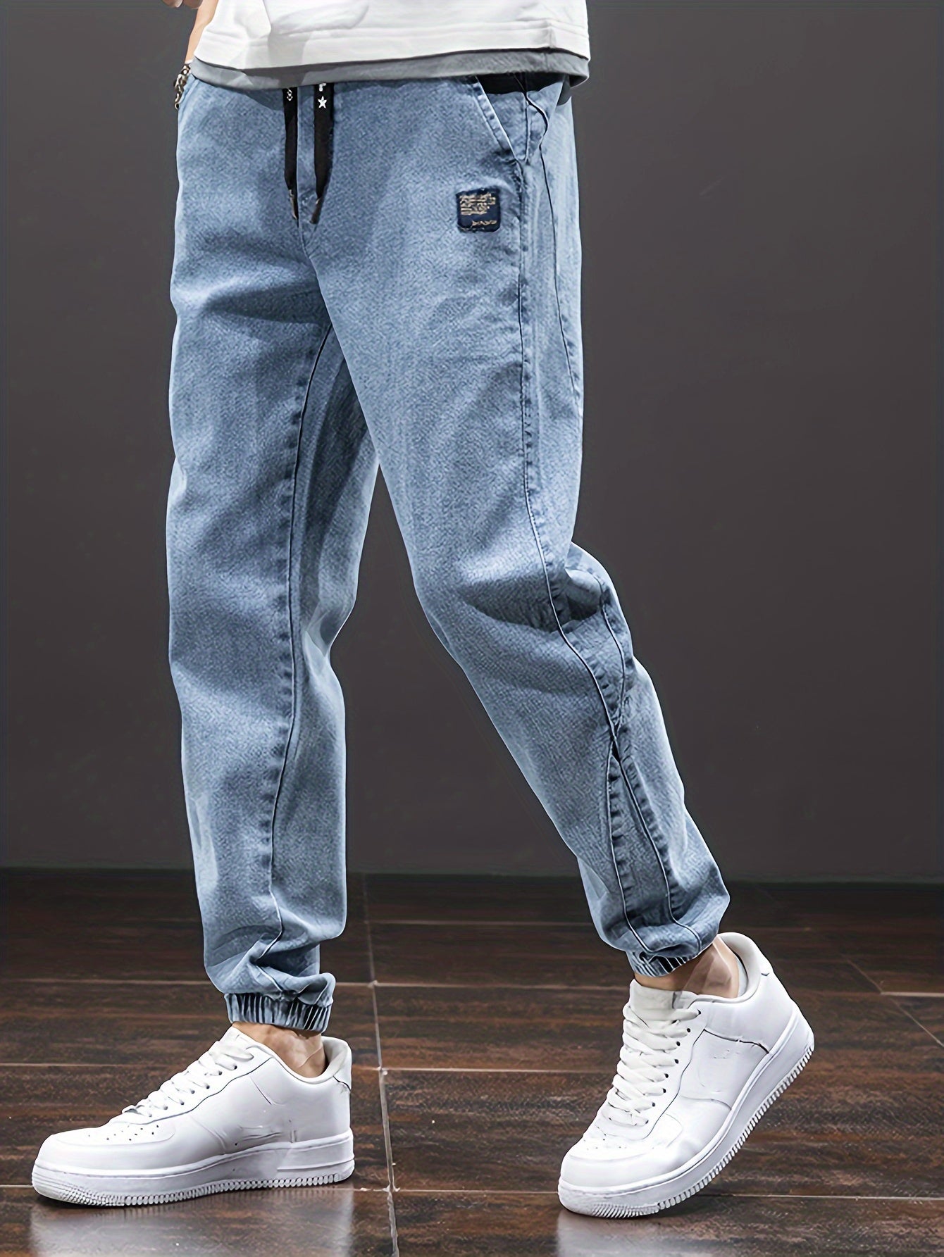 Men's Street Jeans Loose and Comfortable Overalls