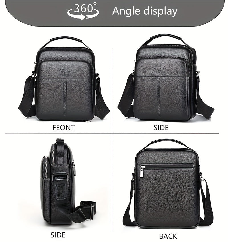 1pc Men's Shoulder Bag, Small Business Handbag, Fashion Casual Backpack