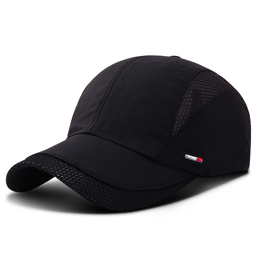 1pc Unisex Quick-Dry Baseball Cap, Versatile Sports Hat for All Seasons!
