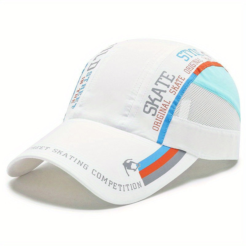 Summer Baseball Cap for Outdoor Sun Protection, Breathable And Quick-Drying, Suitable for Both Men And Women, Ideal for Sports, Travel, And Hiking, with a Thin Design.