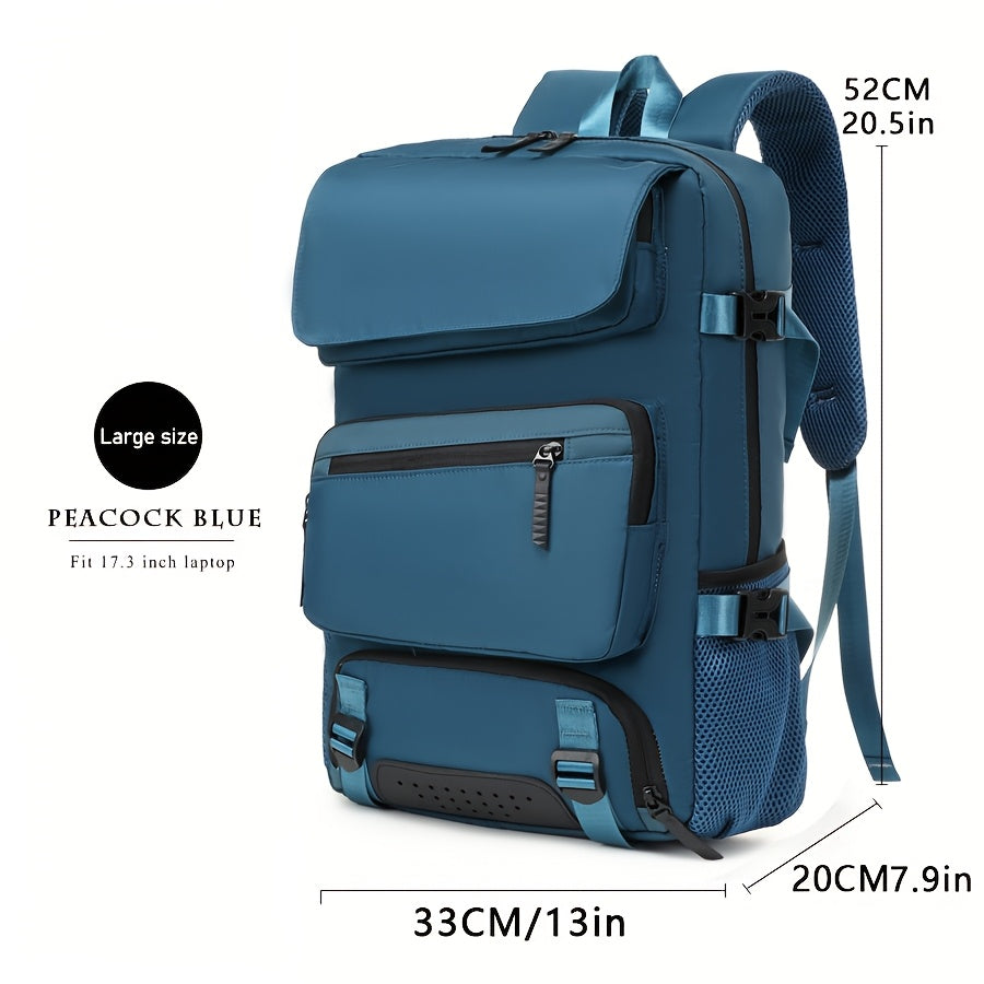Large capacity Men's multi-functional laptop backpack with shoe compartment, very suitable for hiking, business and outdoor activities, it is an excellent gift for Christmas, Valentine's Day and Thanksgiving, Best for Christm