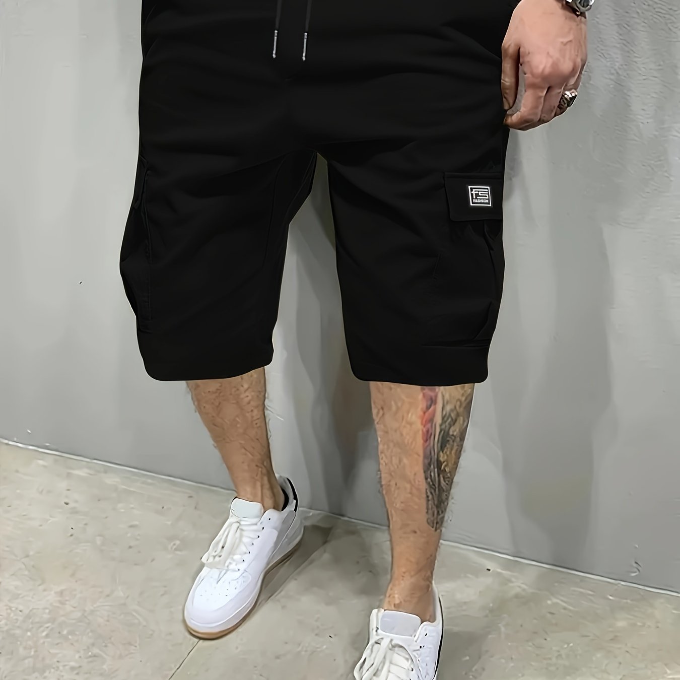 Men's Cargo Shorts Pants Outdoor Hiking Multi-Pocket Utility Shorts, Casual Style, For Summer Hiking Cycling