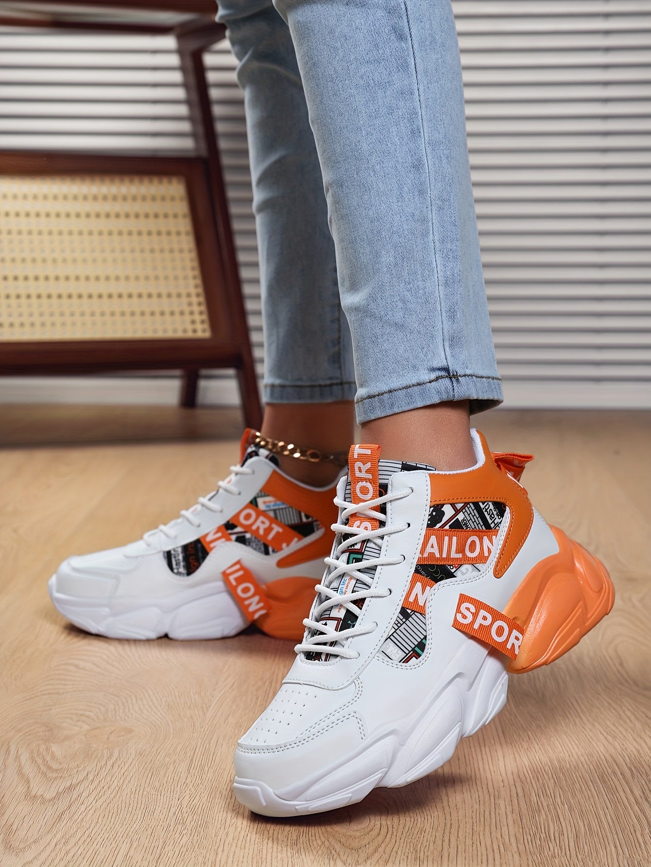 Women'S High-Top Plaid Skate Sneakers - Lightweight, Non-Slip, Shock-Absorbing Sneakers with EVA Sole, Synthetic Faux Leather Upper & Fabric Lining for All-Season Sports and Casual Wear, Casual Sneakers | Stylish Lace-Up Shoe