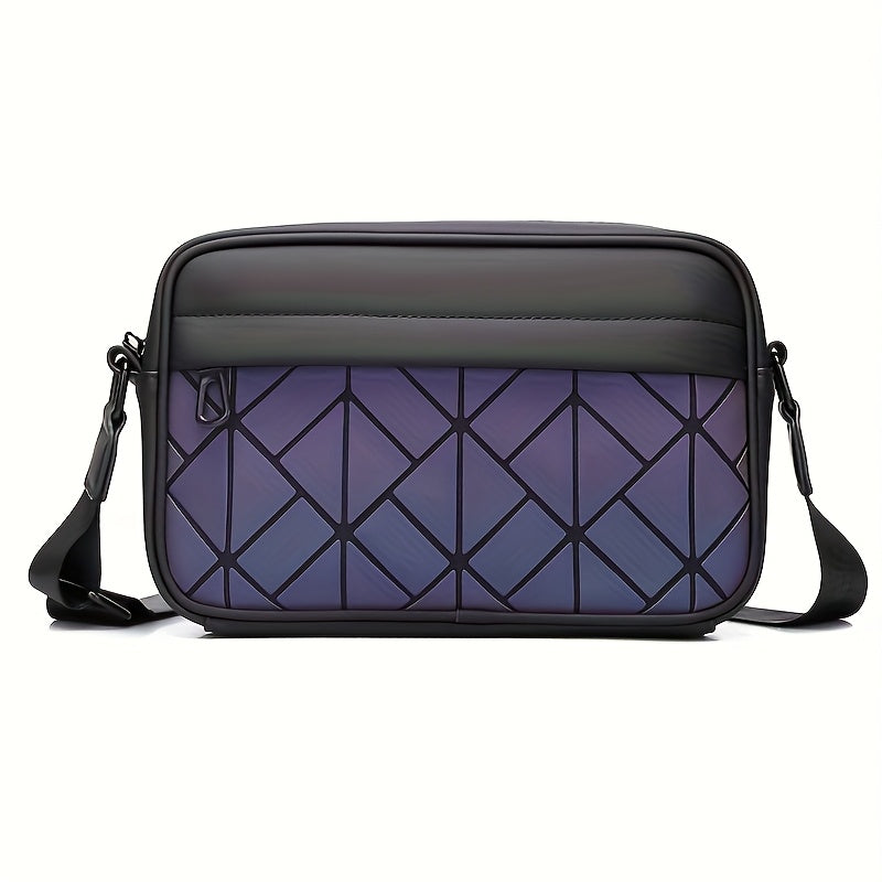 Men's Crossbody Bag with Adjustable Strap - Sleek Minimalist Purse, Spacious Interior for Everyday Commute, Formal & Casual Outings - Durable Crossbody Backpack for Men