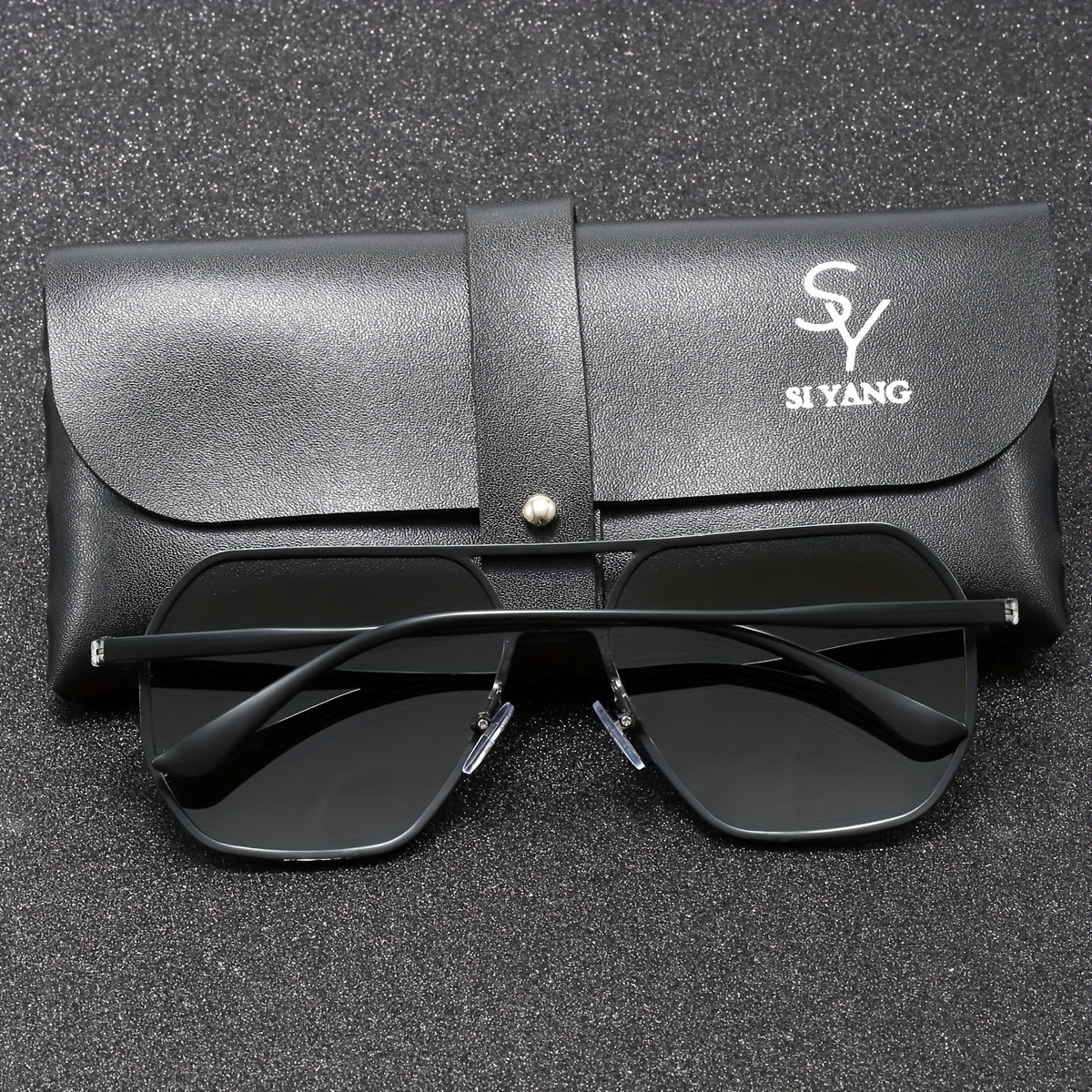 SIYANG Brand Men's Toad Classic Casual Glasses Color Changing Glasses - Day and Night Glasses - Suitable for Gift Giving with Exquisite Packaging, Eyeglass Case and Cloth