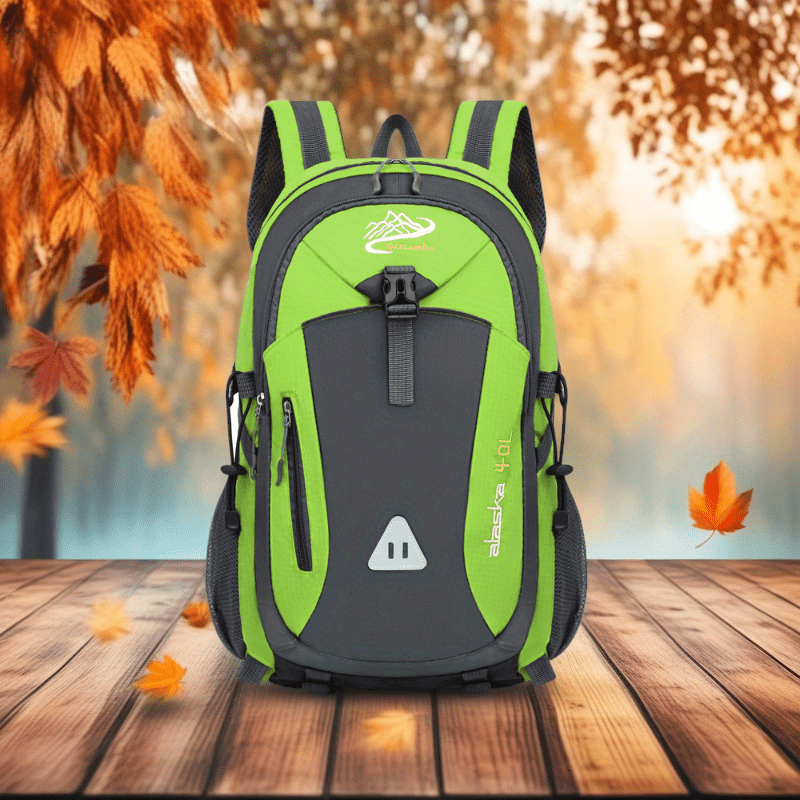 35L Large Capacity Hiking Backpack - Durable Polyester, Adjustable Shoulder Straps, Multiple Compartments for Camping, Travel & Outdoor Adventures - Ideal Gift for Hikers, Backpacking Gear