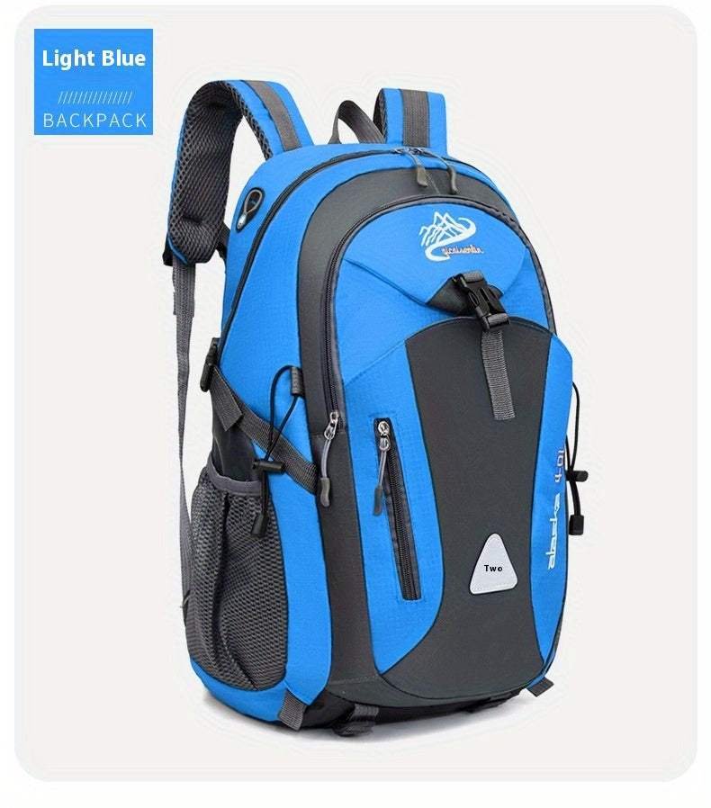 35L Large Capacity Hiking Backpack - Durable Polyester, Adjustable Shoulder Straps, Multiple Compartments for Camping, Travel & Outdoor Adventures - Ideal Gift for Hikers, Backpacking Gear