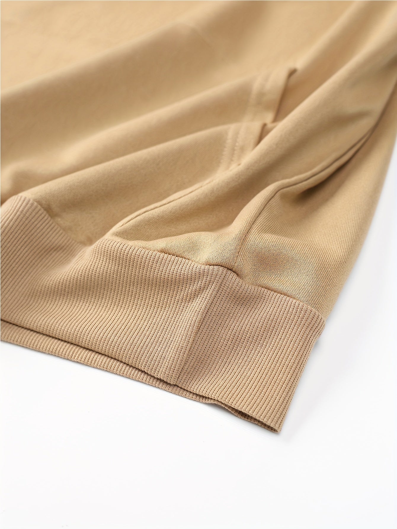 1set Men'S Casual Sports Suit, Polyester Hooded Sweatshirt and Jogger Pants Set, Solid Color, Elastic Waist, Cuffed Ankles, Knit Pullover with Pockets, Regular Fit for Outdoor Running and Jogging - Spring/Autumn Collection