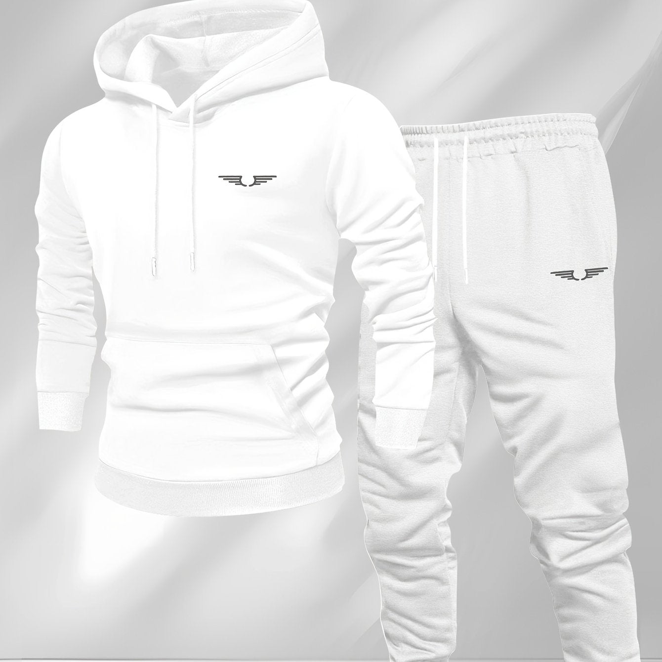 Men'S Casual Fleece-Lined Hoodie - "Sonic" Graphic Print, Loose Fit, Long Sleeve Pullover with Kangaroo Pocket, Black, Fall/Winter Streetwear, Casual Wear Hoodie|Graphic Print Hoodie|Fleece Lined Interior, Sweater Hoodie