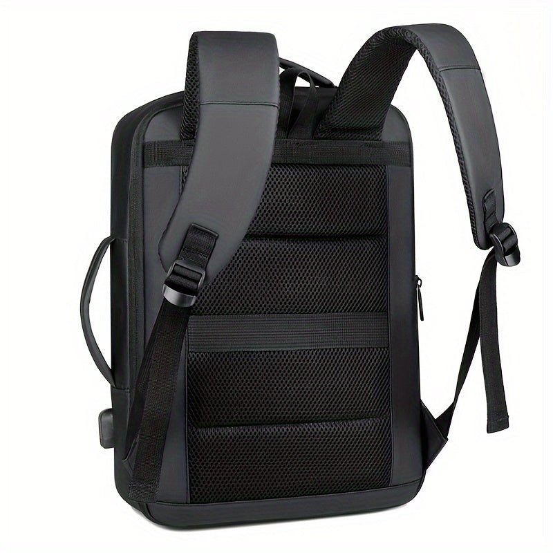Large Capacity Business Backpack for Men, Fashionable College Student Backpack, Laptop Multifunctional Computer Bag, Double Shoulder Printing
