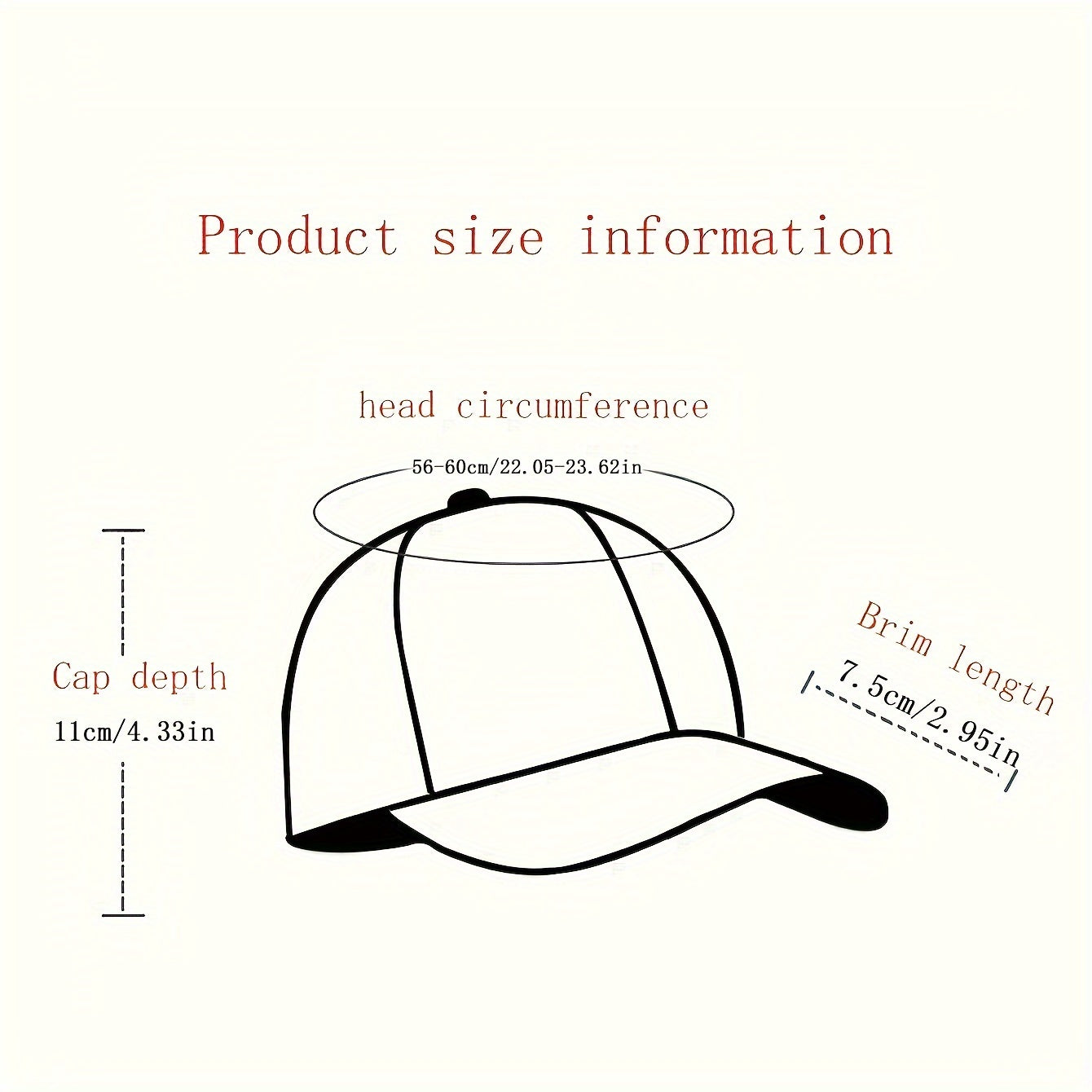 Unisex Baseball Cap with R Letter, Versatile Design, Wide-Brimmed Sun Hat with Badge for Large Head Sizes.