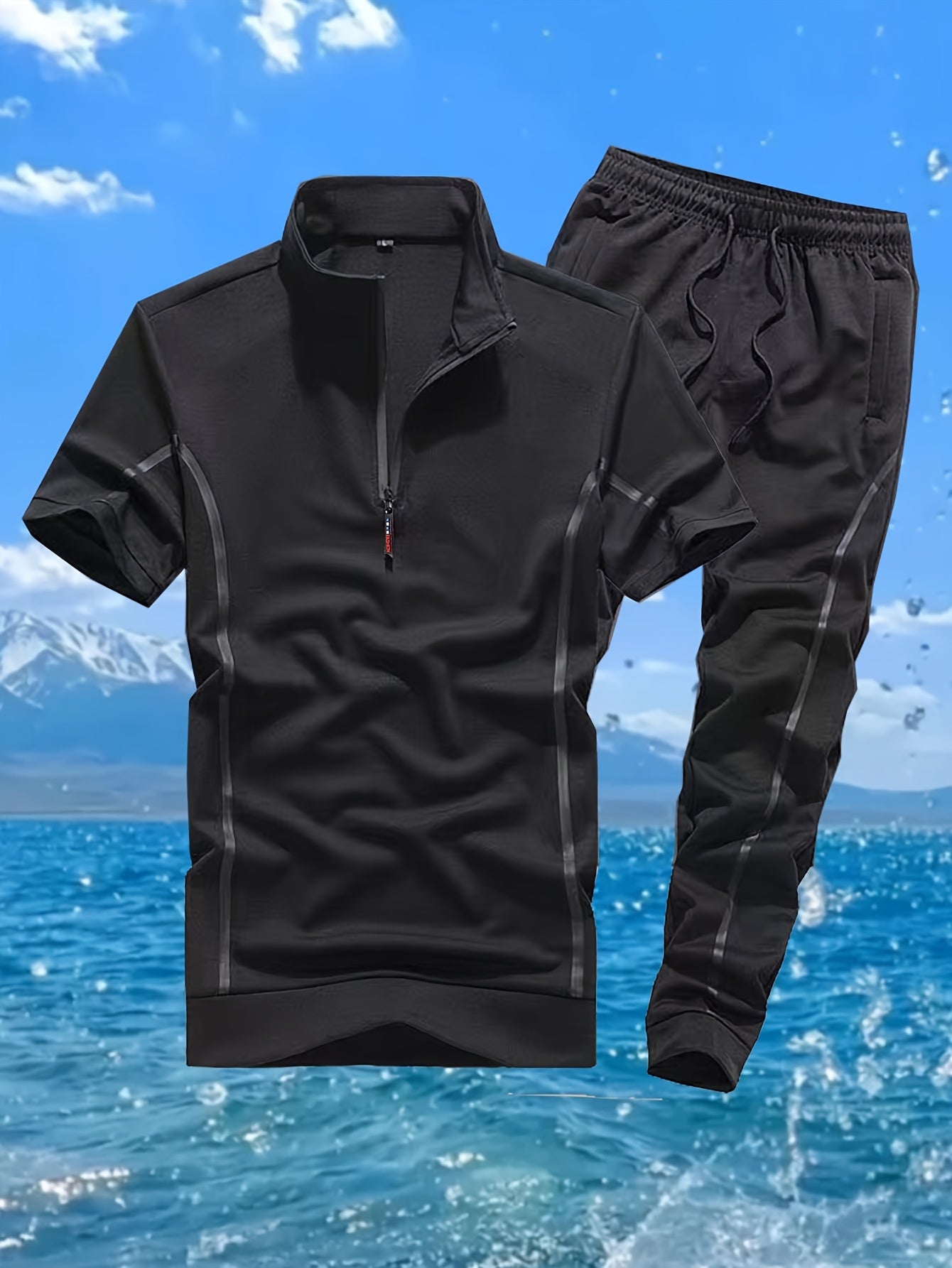 New Casual Outdoor Trendy Loose Sportswear Set