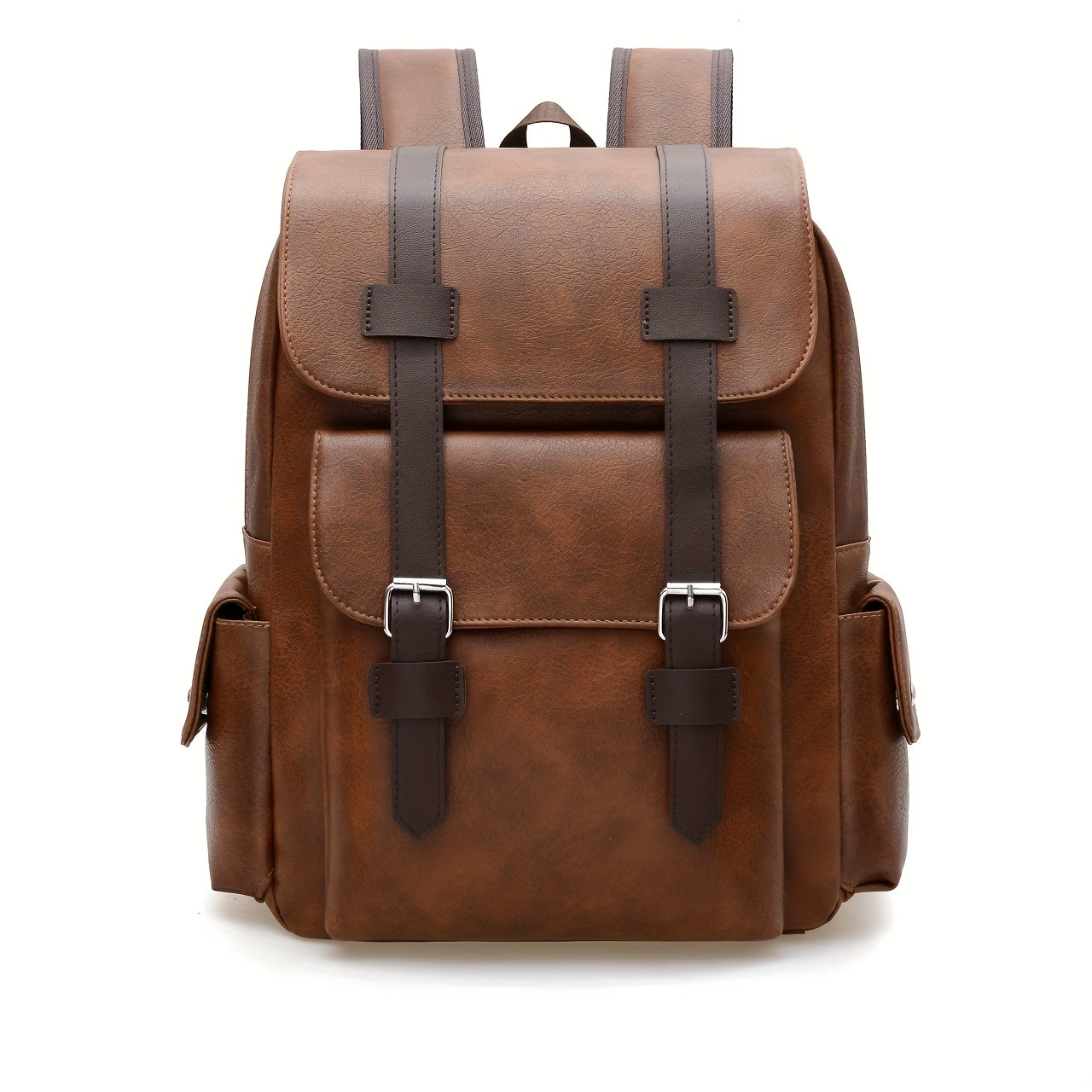 Unisex Large Capacity Backpack with Multiple Pockets, Business Casual Travel Commuter Neutral Style Dual Shoulder Bag for and Laptop