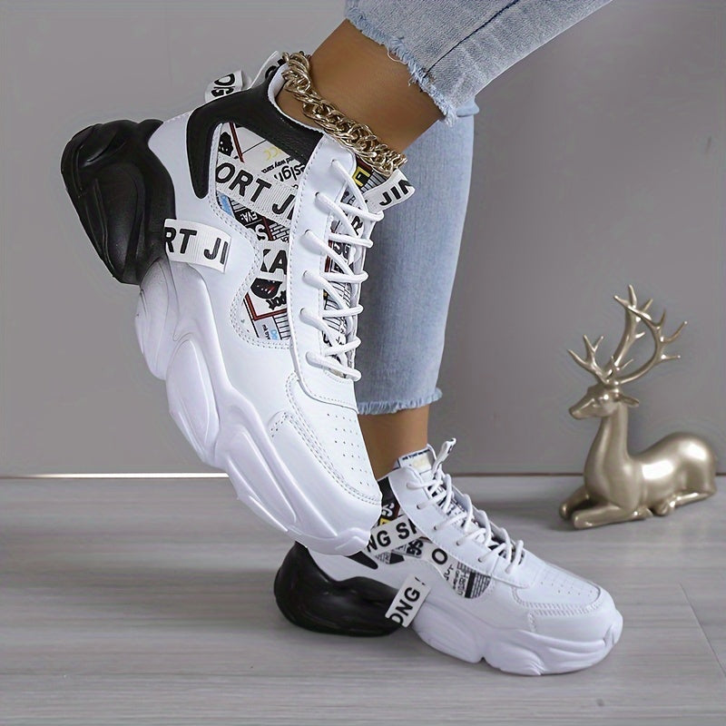 High-Top Autumn Basketball Shoes