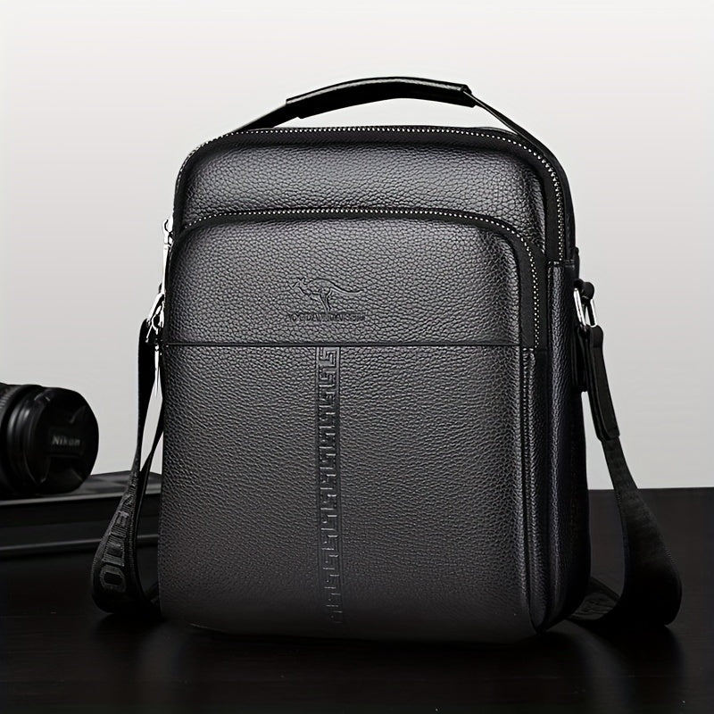 1pc Men's Shoulder Bag, Small Business Handbag, Fashion Casual Backpack