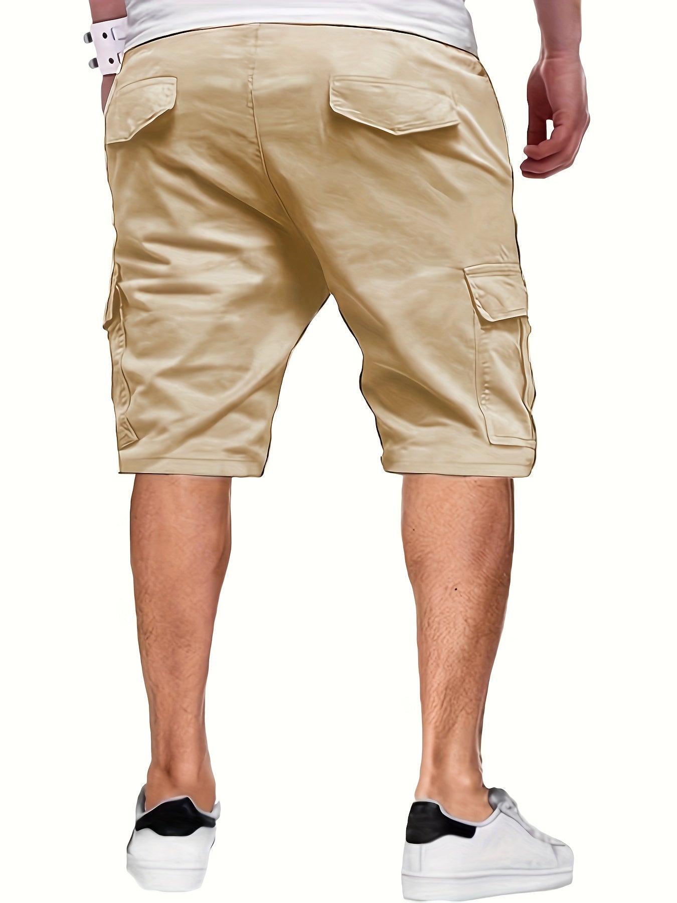 Men's Cargo Shorts Pants Outdoor Hiking Multi-Pocket Utility Shorts, Casual Style, For Summer Hiking Cycling