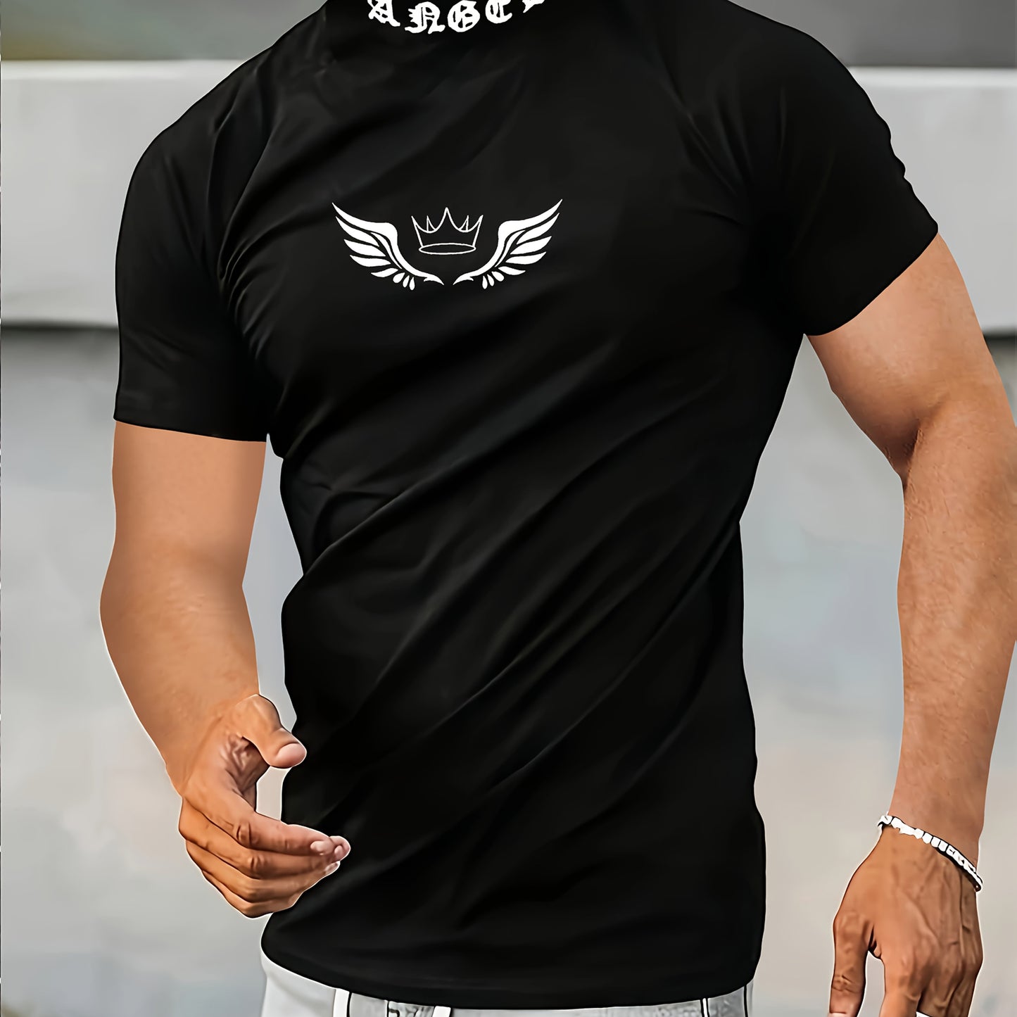 Men's Crew Neck Casual T-Shirt JT6255