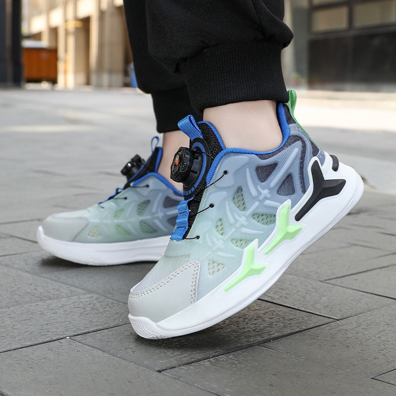 Popular 'S Airplane 'S Shoes, Cartoon Fashion, New Cute And Dynamic Car Swivel Buckle 'S Shoes, Double Net, Single Net, Breathable Four-Season Sports 'S Shoes