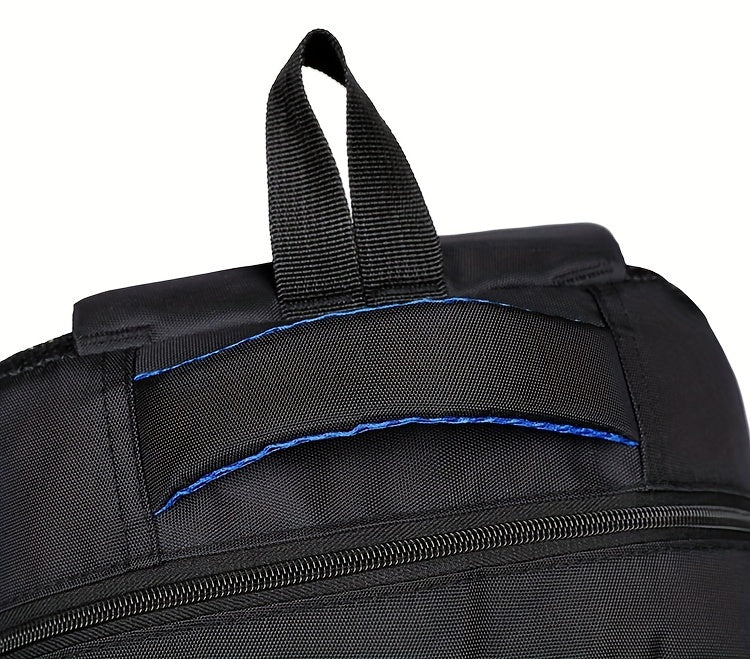Zipper Random, Large Capacity Outdoor Hiking Backpack Camping Bag for Men's Casual Backpack, Fits 17-inch Laptop, Durable School Backpack with Multiple Compartments, Multi-layer Design, Spine Protection Backpack, Height 48cm