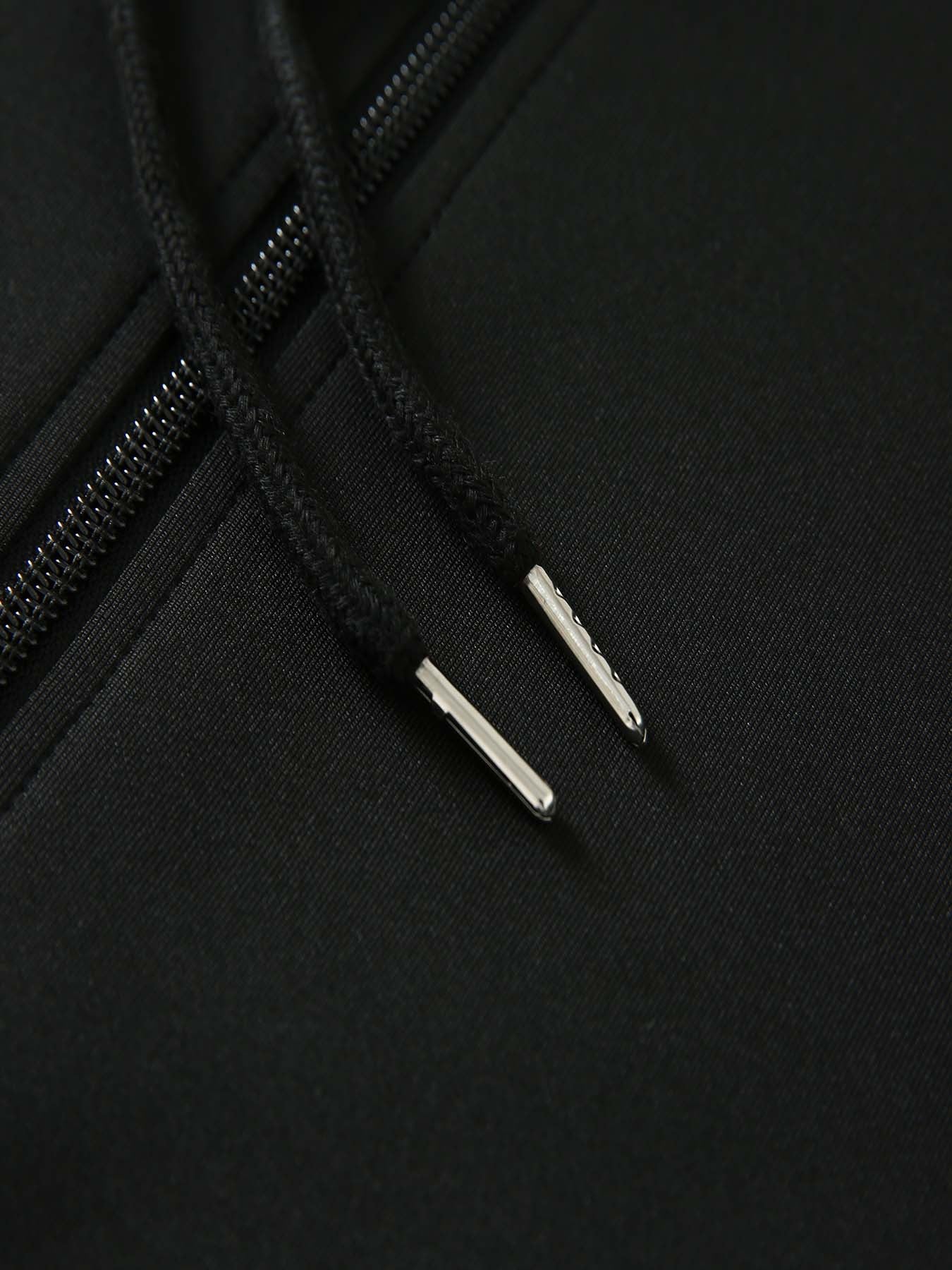 Men's Trendy Autumn/Winter Hooded Jacket and Shirt Two-Piece Set with CK Print, Casual Business Outfit, Youth Leisure Baseball Uniform Stand Collar Suit