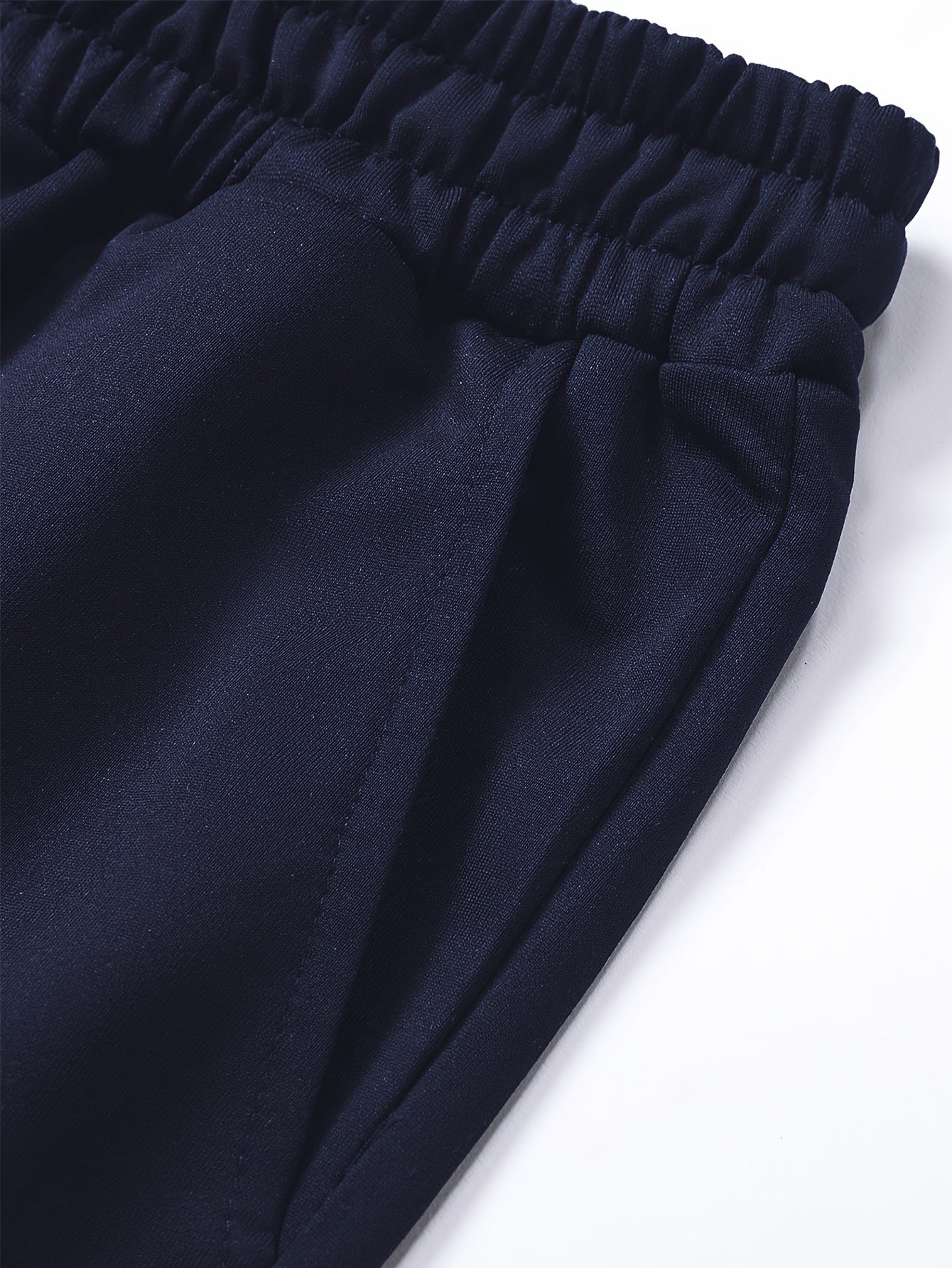 Men's Long Sleeve Hooded Sweatshirt + Threaded Sweatpants Set Spring and Autumn Solid Color Pullover Regular Long Sleeve T-shirt and Pants Belt Drawstring Casual Sports Trousers Two-piece Set