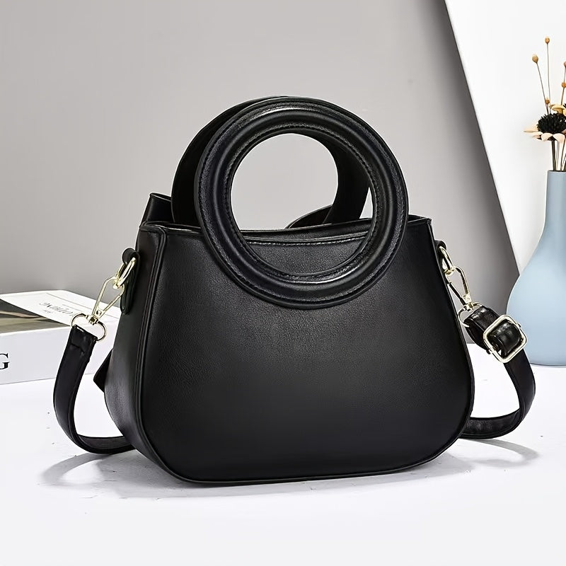 Large Capacity Practical Crossbody Women'S Bag 2025 New Commuting Versatile Cute Elegant Bow Design Fashionable Lightweight Fresh Street Outing Essential Shoulder Bag