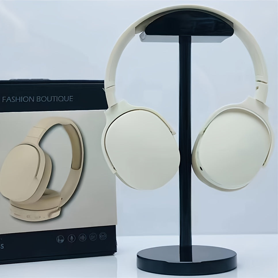 New wireless earphones, comfortable foldable earphones, suitable for tablets/PC/TV/phones/birthdays/Easter travel gifts. Wireless Earphones Folding Soundproofing Earphones, Comfortable Leather Paired with Wireless Earphones.