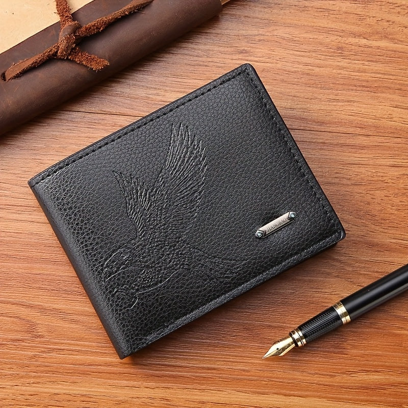 New Men's wallet with multiple card slots, fashionable business short wallet directly supplied by JIANGBAO factory