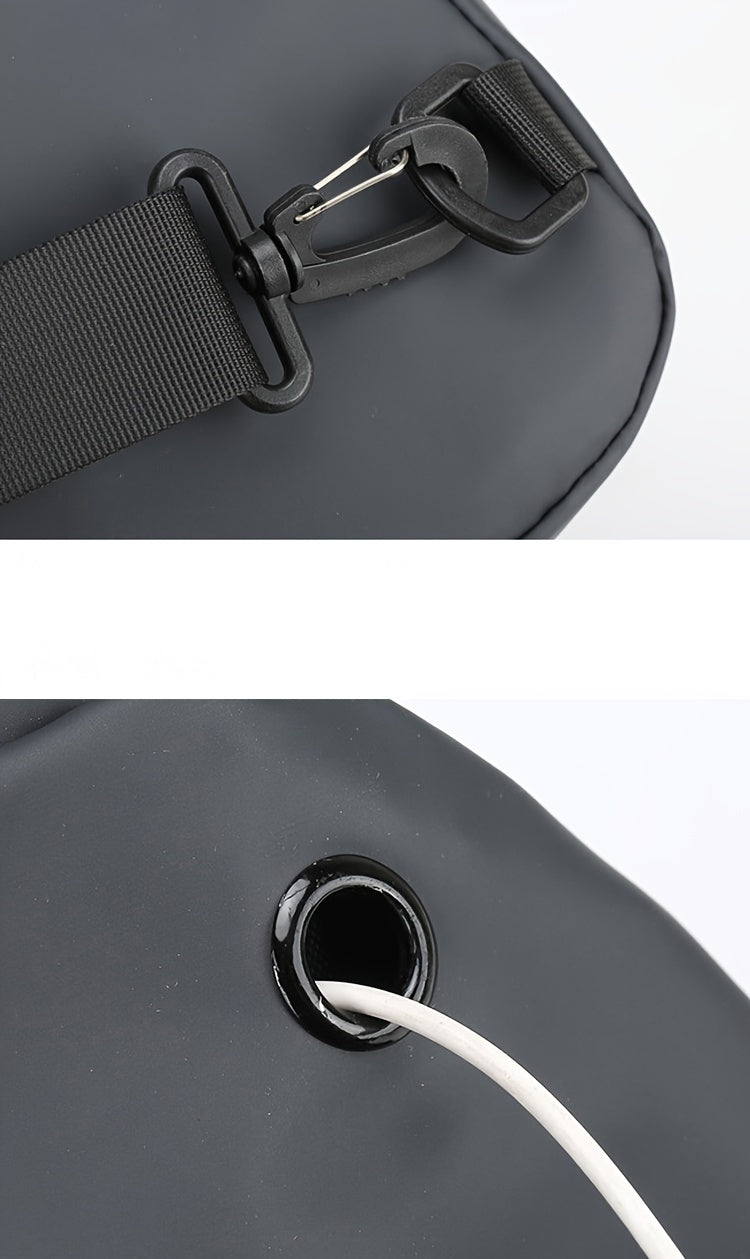 Men'S Chest Bag with Large Capacity, Stylish Crossbody Bag That Allows for Versatile Carrying Options, Perfect for Outdoor Sports And Travel.