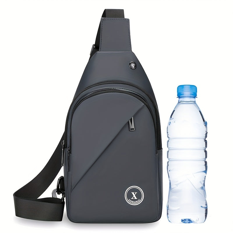 Men'S Chest Bag with Large Capacity, Stylish Crossbody Bag That Allows for Versatile Carrying Options, Perfect for Outdoor Sports And Travel.