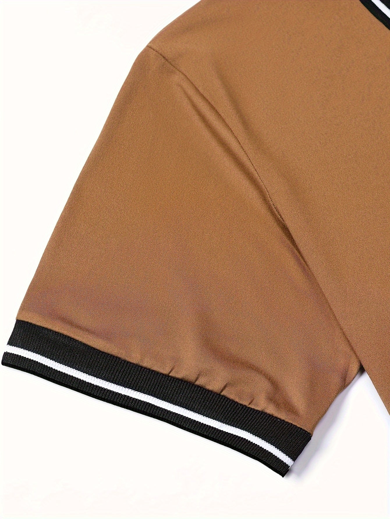 3Pcs Breathable Regular Fit Golf Shirt, Men's Casual V-Neck T-Shirt Short Sleeve For Summer, Men's Clothing