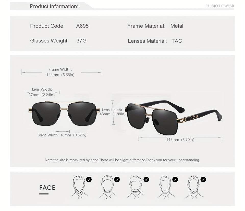 CLLOIO Top Quality Photochromic Men Women Polarized Driving Chameleon Anti-glare Sport UV400