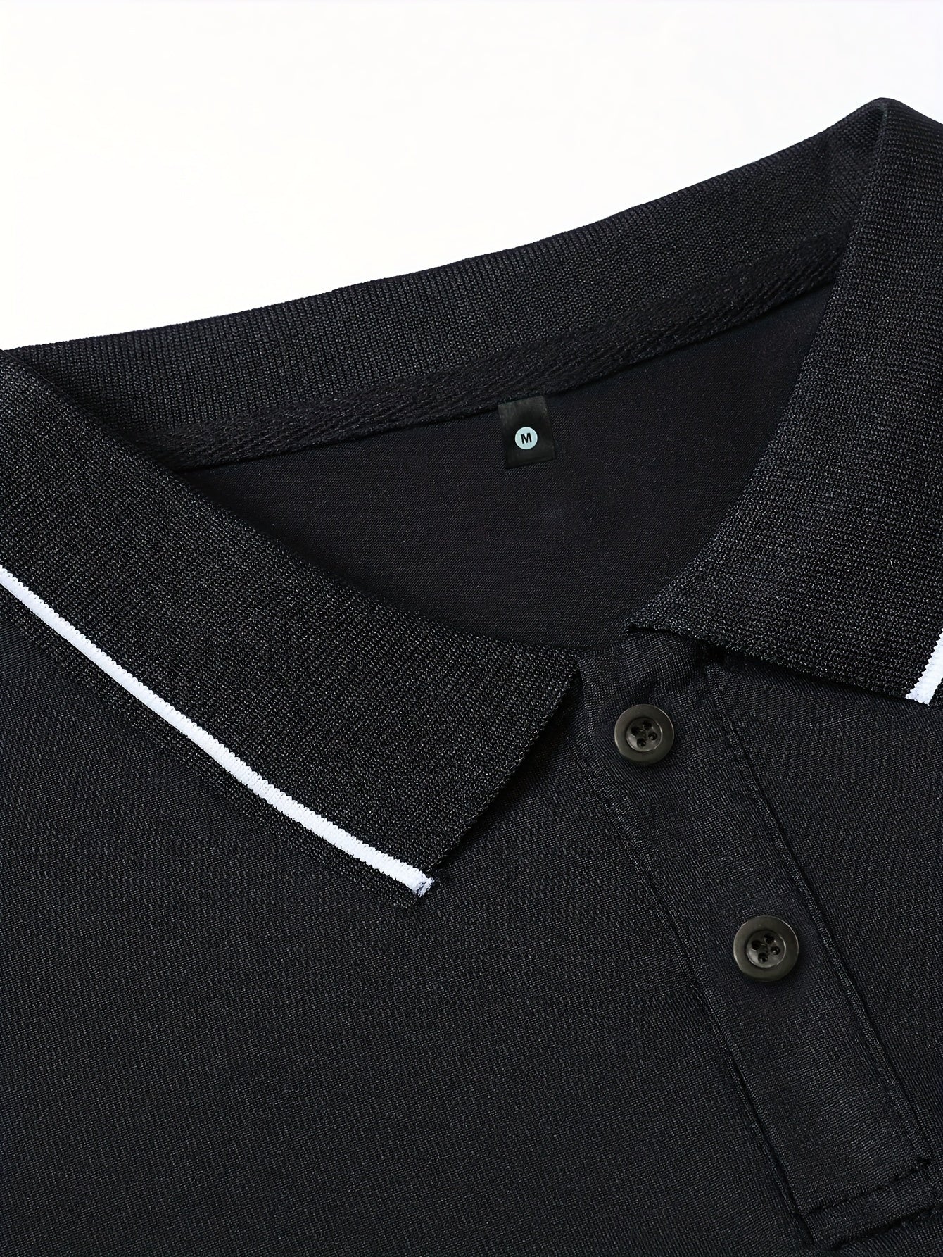 3Pcs Breathable Regular Fit Golf Shirt, Men's Casual V-Neck T-Shirt Short Sleeve For Summer, Men's Clothing
