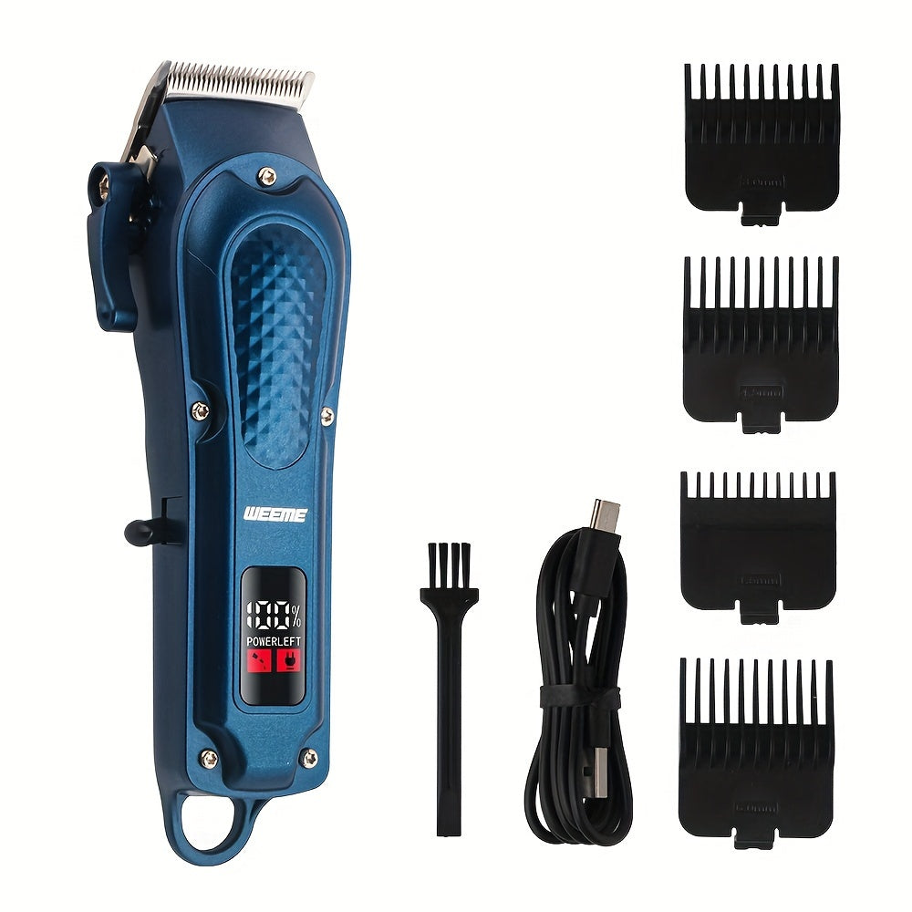 WEEME Men's Exclusive Electric Hair Clipper, Convenient for Car Travel and Carry, USB Fast Charging, Essential for Handsome Men, Holiday Gifts, Birthday Gifts, Give to Friends or Family Members, Easy Styling, Father's Day Gif