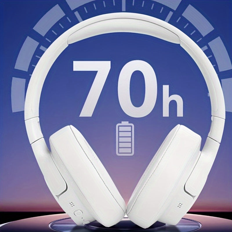 JBL TUNE770NC անլար աղմուկը մարող ականջակալներ, ակտիվ աղմուկը մարող խաղերի և համակարգչի ականջակալներ ընդհանուր օգտագործման, սպորտի, վազքի, բացօթյա, ուսումնական նպատակներով, բարձրորակ ականջակալներ ներկառուցված միկրոֆոնով