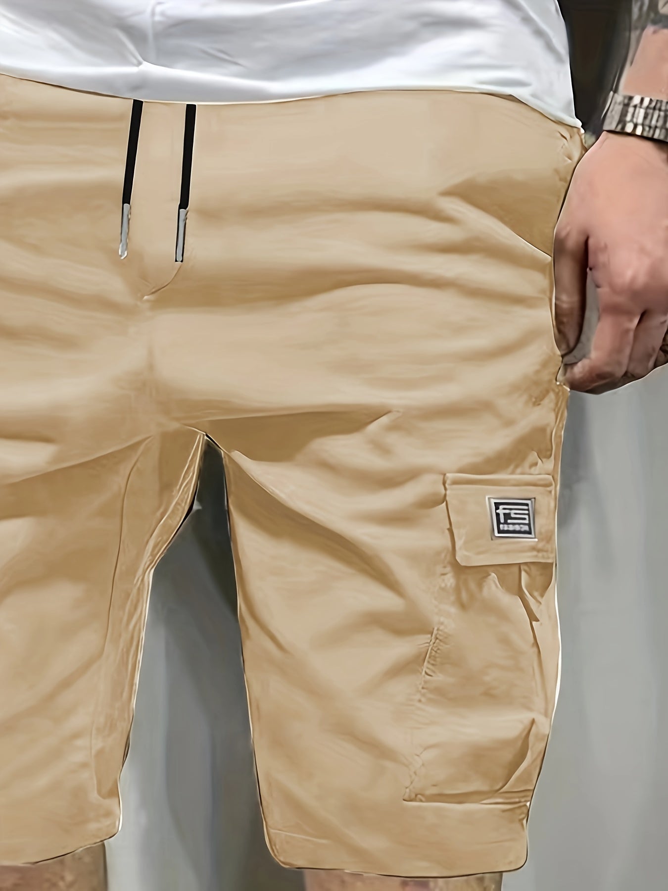 Men's Cargo Shorts Pants Outdoor Hiking Multi-Pocket Utility Shorts, Casual Style, For Summer Hiking Cycling