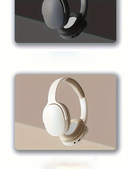 New wireless earphones, comfortable foldable earphones, suitable for tablets/PC/TV/phones/birthdays/Easter travel gifts. Wireless Earphones Folding Soundproofing Earphones, Comfortable Leather Paired with Wireless Earphones.