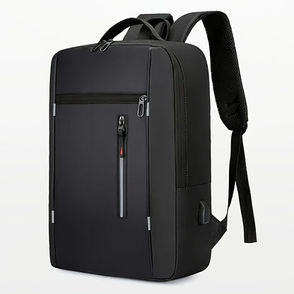 INNBagOther Stylish Unisex Business Backpack - Large Capacity, Multi-Compartment, Adjustable Straps, Durable for Travel, Commuting & Outdoor Adventures, Blac