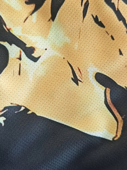 New Lion 3D Print Pattern, Casual Short Sleeve Round Neck T-Shirt, Outdoor Men's Clothing