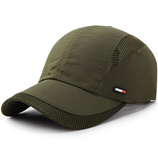 1pc Unisex Quick-Dry Baseball Cap, Versatile Sports Hat for All Seasons!