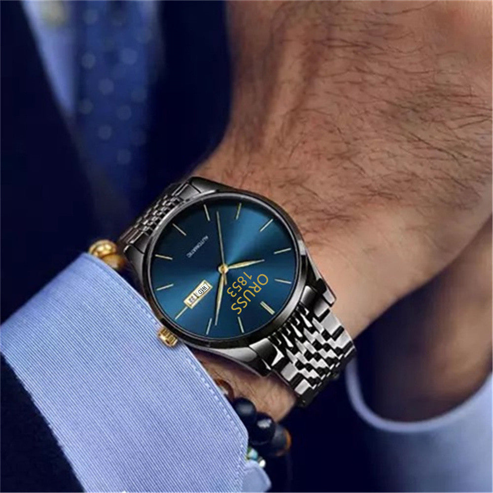 Men's Watch, Business Simple Double Calendar Cool Men's Watch