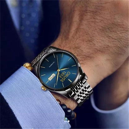 Men's Watch, Business Simple Double Calendar Cool Men's Watch