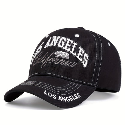 LOS ANGELES Embroidered Hip Hop Cap - Adjustable, Lightweight & Stylish Sun Hat for Men and Women
