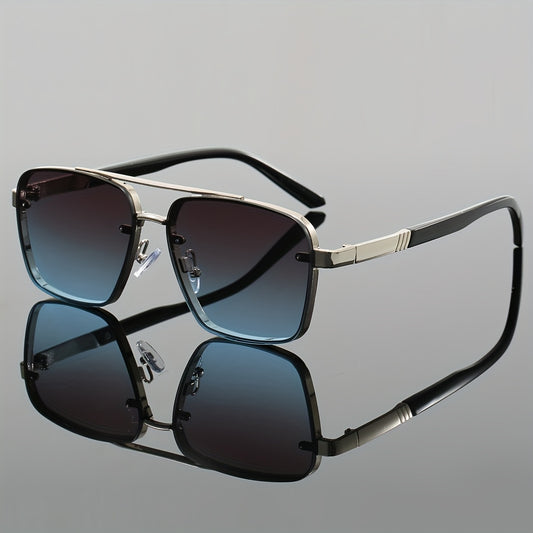 1pc Stylish Unisex Retro Square Fashion Glasses - Trendy Versatile Eyewear, Perfect for Fashion Accessory