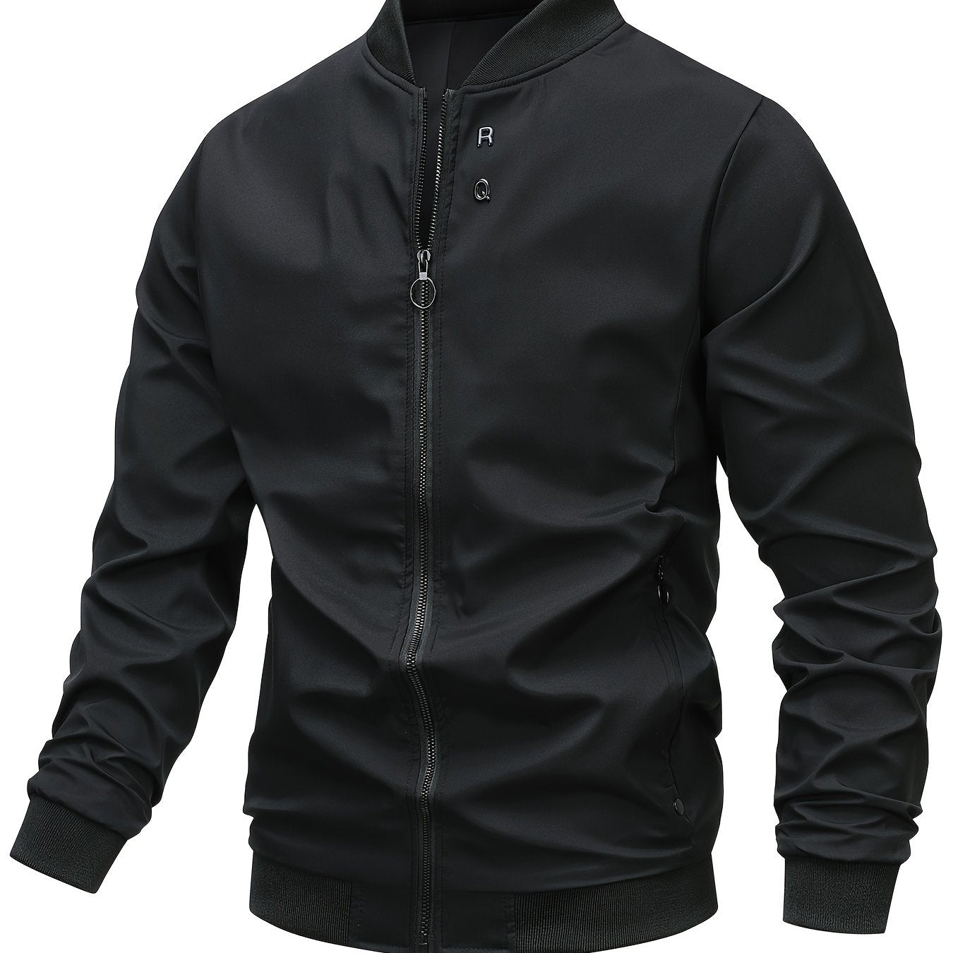 Men's Lightweight Spring Fall Windbreaker Jacket Coat Men's Windproof Outdoor Casual Stylish Zipper Pocket Jacket