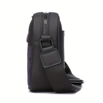 Men's Crossbody Bag with Adjustable Strap - Sleek Minimalist Purse, Spacious Interior for Everyday Commute, Formal & Casual Outings - Durable Crossbody Backpack for Men