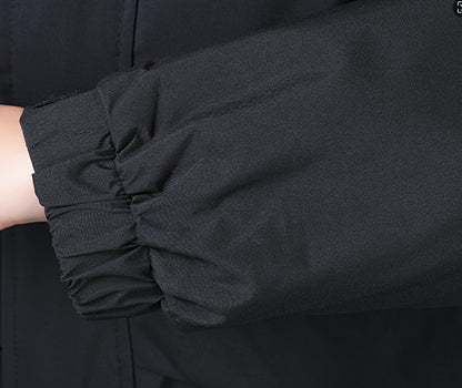 Men's Casual Hooded Windbreaker Jacket - Spring/Autumn Color Block Zip-Up Coat For Autumn Winter Outdoors