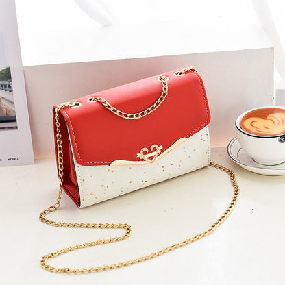 Fashionable New Women'S Shoulder Bag. This One Is a Crossbody Bag with Six Color Options to Choose From. It Is Fashionable Bohemian Beige PU Crossbody Bag with Tassel Charm - City Style Flip-Top Shoulder Bag with Metal Chain