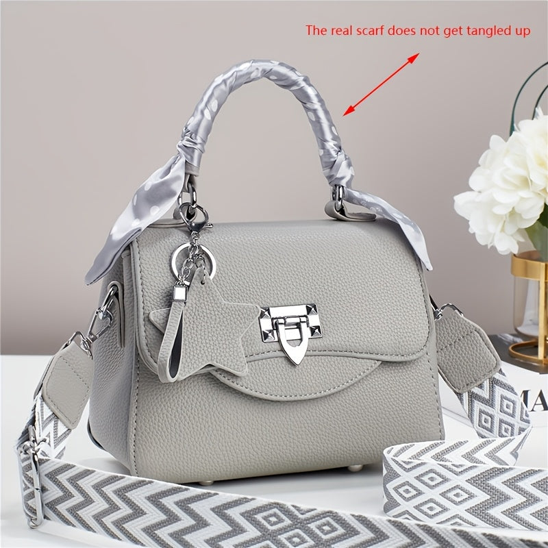 High-looking, light luxury, forest style 2024 new Dai Fei bag, hand-held, crossbody, single Handbag, versatile and fashionable small square bag